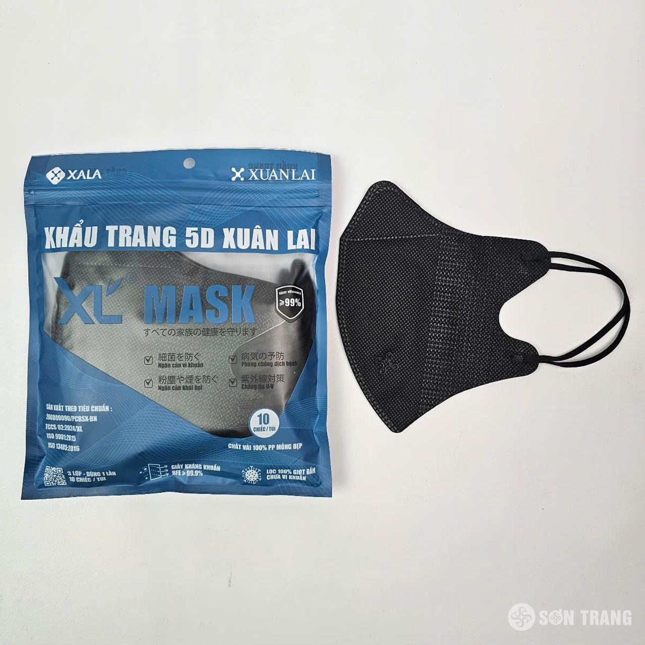 Khẩu trang 5D màu đen