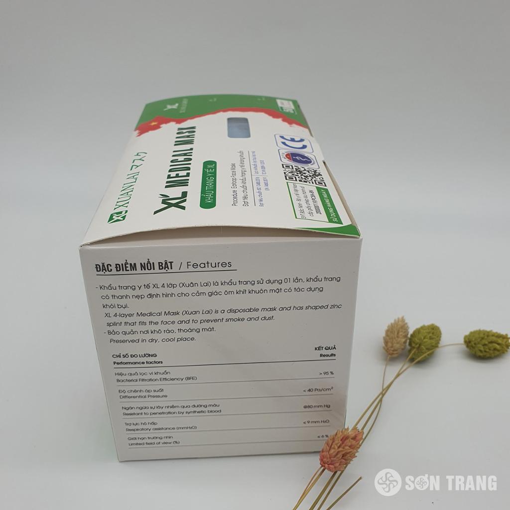 Khau trang y te 4 lop Xuan Lai chong bui